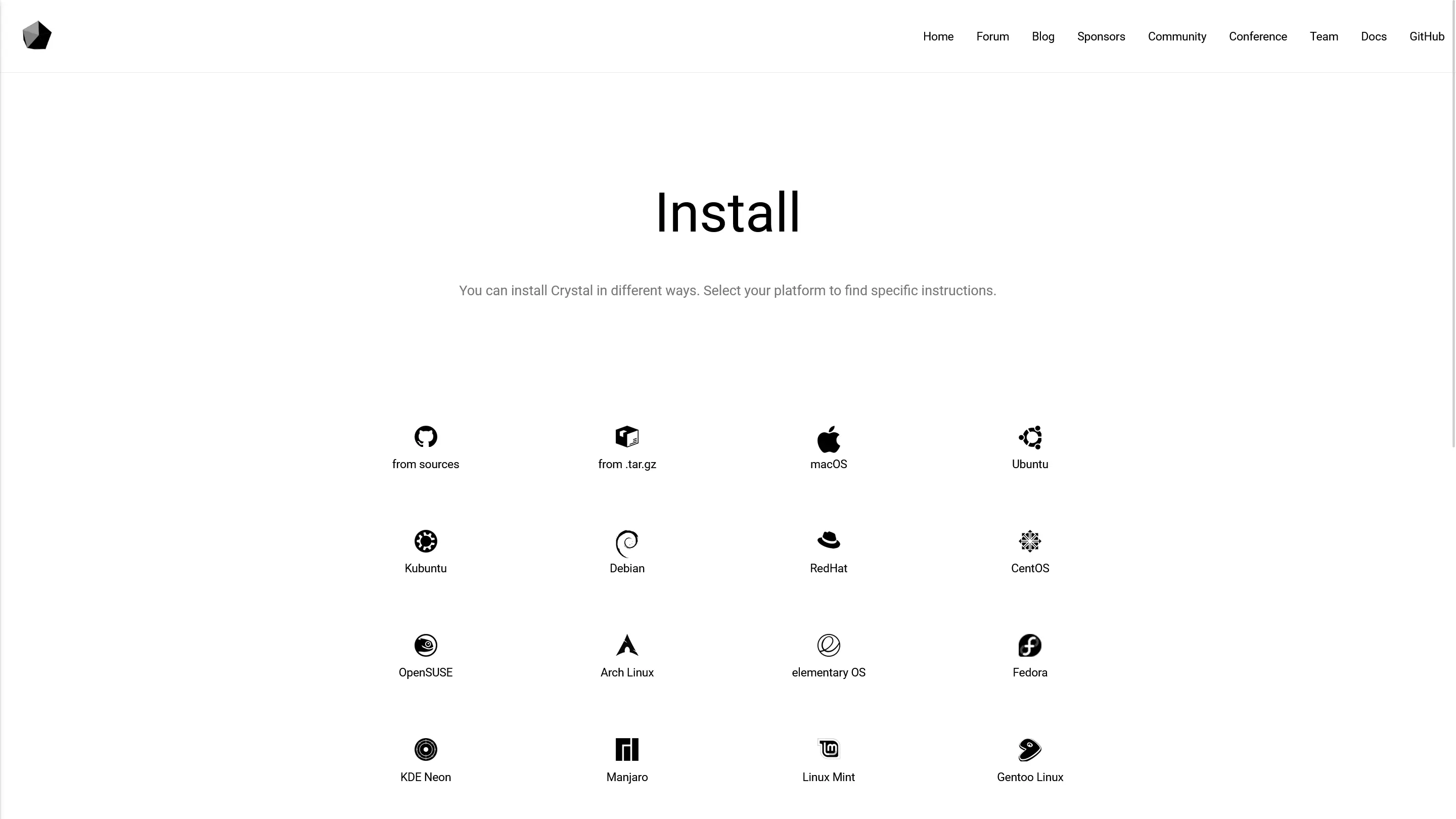 Old install page